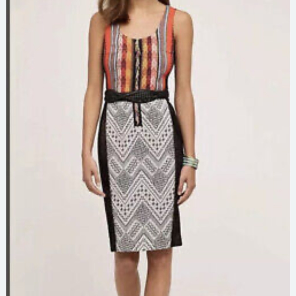 Byron Lars Gramercy Sheath Pencil Dress
